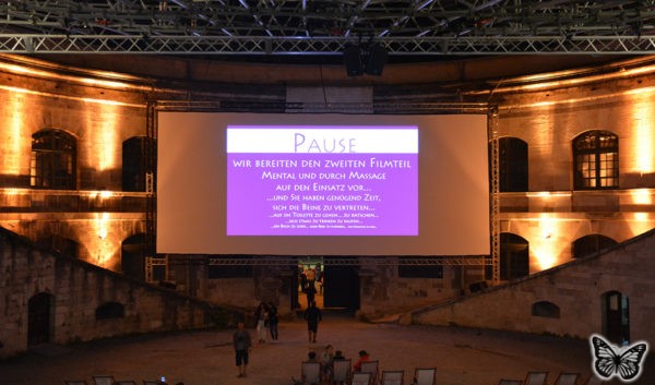 Freilichtkino im Turm Baur