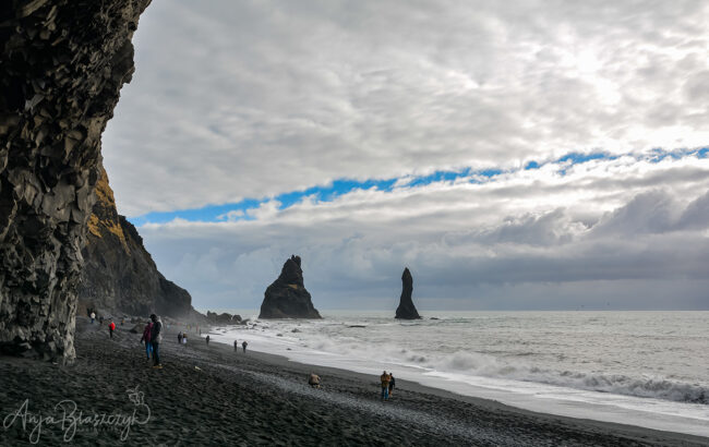 Black Sand Beach bei Vík í Myrdal Black Sand Beach bei Vík í Myrdal